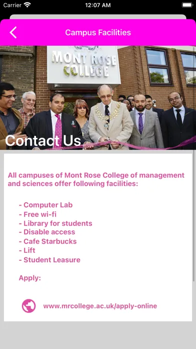 Screenshot di Mont Rose College